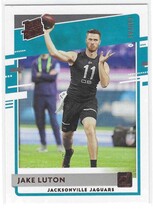 2020 Donruss Rated Rookie Canvas #344 Jake Luton