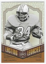 2020 Panini Legacy Lasting Legacies #13 Earl Campbell