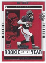 2021 Panini Contenders Rookie of the Year Contenders #10 Kyle Pitts