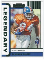 2022 Panini Contenders Legendary Contenders Emerald #12 Shannon Sharpe