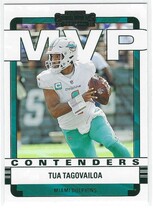2022 Panini Contenders MVP Contenders Emerald #7 Tua Tagovailoa