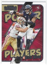 2022 Panini Contenders Power Players #3 Nick Bosa