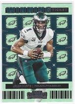2022 Panini Contenders Winning Ticket #7 Jalen Hurts