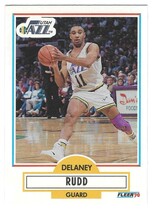 1990 Fleer Update #U-96 Delaney Rudd