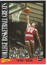 1991 Kelloggs College Greats #15 Spud Webb