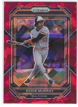 2023 Panini Prizm Red Ice Prizm #178 Eddie Murray