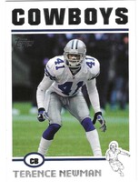 2004 Topps Base Set #66 Terence Newman