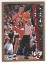 1992 Fleer Base Set #36 Scottie Pippen
