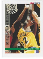 1992 NBA Hoops Base Set #328 Magic Johnson