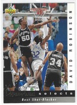 1992 Upper Deck Jerry West Select #JW3 David Robinson