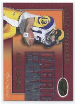 2000 Leaf Certified Fabric of the Game #38- Kurt Warner