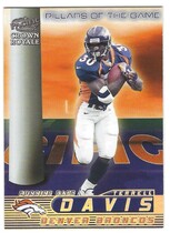 1998 Pacific Crown Royale Pillars of the Game #5 Terrell Davis