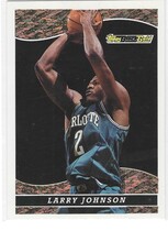 1993 Topps Black Gold Inserts #9 Larry Johnson