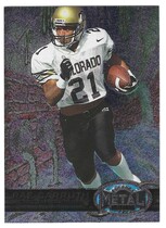 1997 Metal Universe #181 Rae Carruth