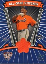 2005 Topps Update All-Star Stitches #ASR-CL Carlos Lee