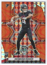 2022 Panini Mosaic Reactive Orange Mosaic #271 Desmond Ridder