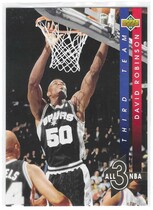 1993 Upper Deck All-NBA Team #AN13 David Robinson