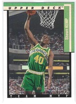 1993 Upper Deck Team MVP #TM25 Shawn Kemp