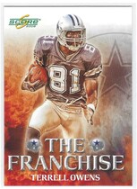 2008 Score Franchise #F-5 Terrell Owens