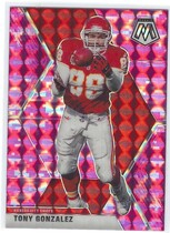 2020 Panini Mosaic Pink Camo #2 Tony Gonzalez
