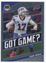 2020 Panini Mosaic Got Game #GG23 Josh Allen