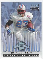 1998 Leaf Rookies and Stars Standing Ovation #10 Eddie George