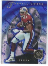 1997 Pinnacle Totally Certified Platinum Blue #27 Terrell Owens