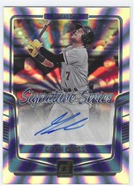 2024 Donruss Signature Series Laser #67 Gavin Cross