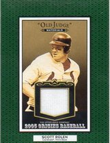 2005 Upper Deck Origins Old Judge Materials Jersey #SR Scott Rolen