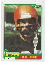 1981 Topps Base Set #305 Isaac Curtis