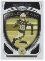 2021 Panini Certified Gold Team #GT-16 Ceedee Lamb
