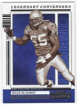 2021 Panini Contenders Legendary Contenders #15 Willie McGinest