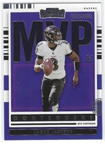 2021 Panini Contenders MVP Contenders #4 Lamar Jackson