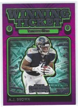 2021 Panini Contenders Winning Ticket #10 A.J. Brown