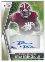 2022 SAGE Autos Gold #A-BRJ Brian Robinson Jr.