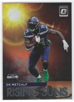 2021 Donruss Optic Rising Suns #RS-5 Dk Metcalf