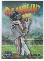 2022 Bowman Chrome University Ramblin Man #RM-11 Dontayvion Wicks