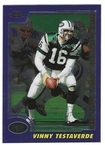 2000 Topps Chrome #125 Vinny Testaverde
