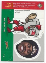 1998 Upper Deck Choice Bobbing Head #M7 Jeff Blake