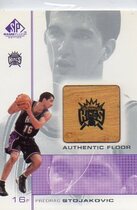 2000 SP Game Floor Authentic Floor #PS Peja Stojakovic