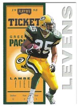 1998 Playoff Contenders Ticket #33 Dorsey Levens