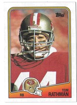 1988 Topps Base Set #41 Tom Rathman