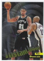 1998 Topps Chrome Instant Impact #I1 Tim Duncan