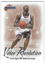 2000 Fleer Game Time Vince and the Revolution #5VR Vince Carter
