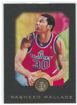 1995 SkyBox E-XL #90 Rasheed Wallace