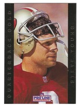 1992 Pro Line Portraits QB Gold #18 Steve Young