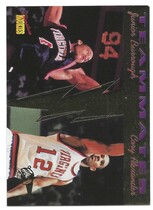 1996 Signature Rookies Premier #67 Cory Alexander|Junior Burrough