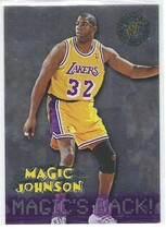 1995 Stadium Club Base Set #361 Magic Johnson