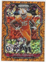 2020 Panini Prizm Prizm Orange Disco #304 Jauan Jennings