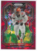 2020 Panini Prizm Prizm Red Ice #62 Myles Garrett